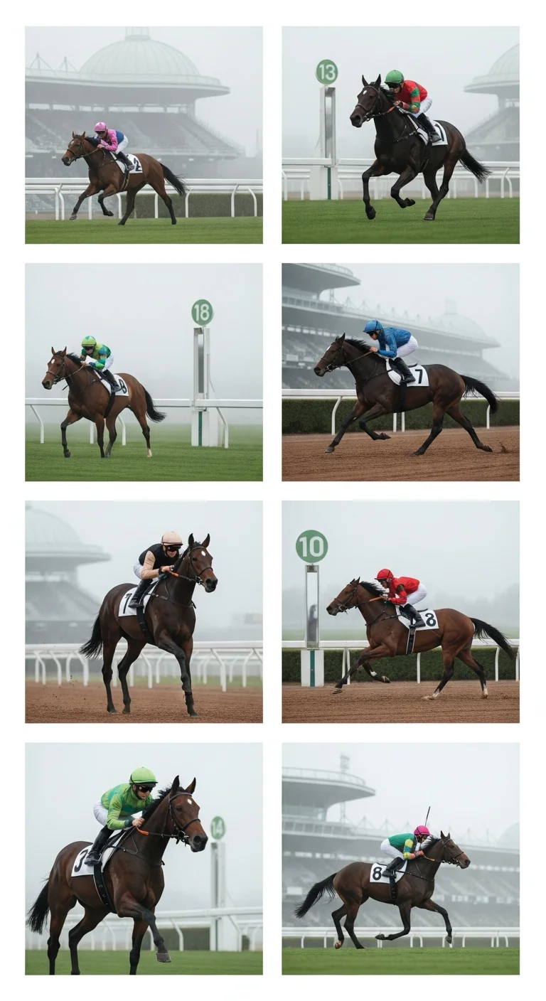 Graphique de performance d'un jockey